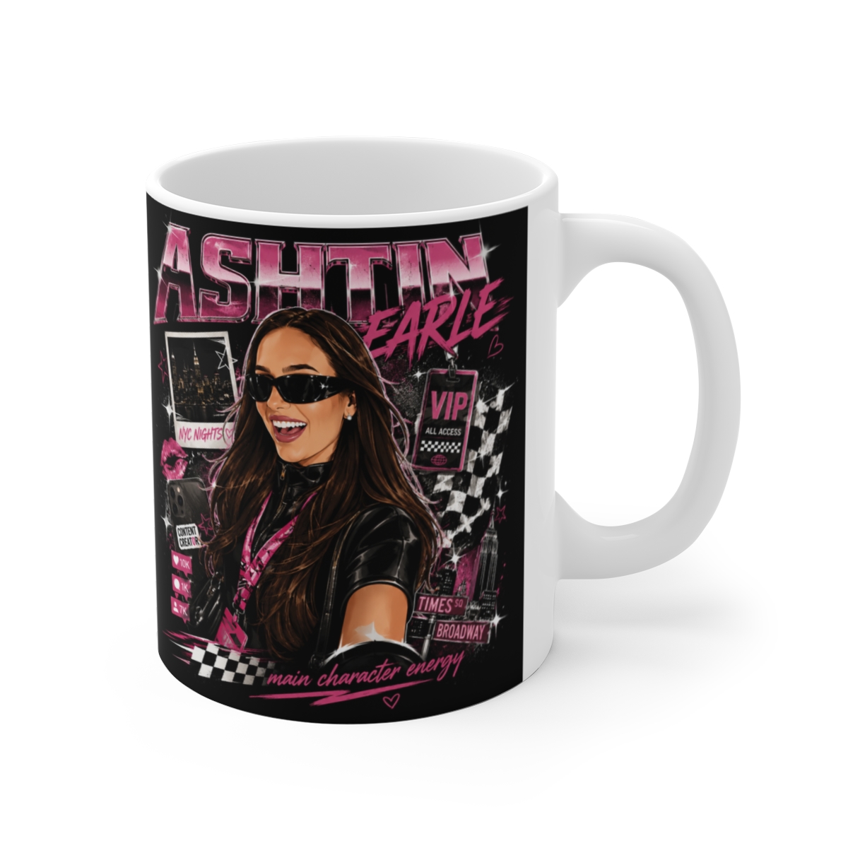 Ashtin Earle White Mug #5 - Official mugs merchandise