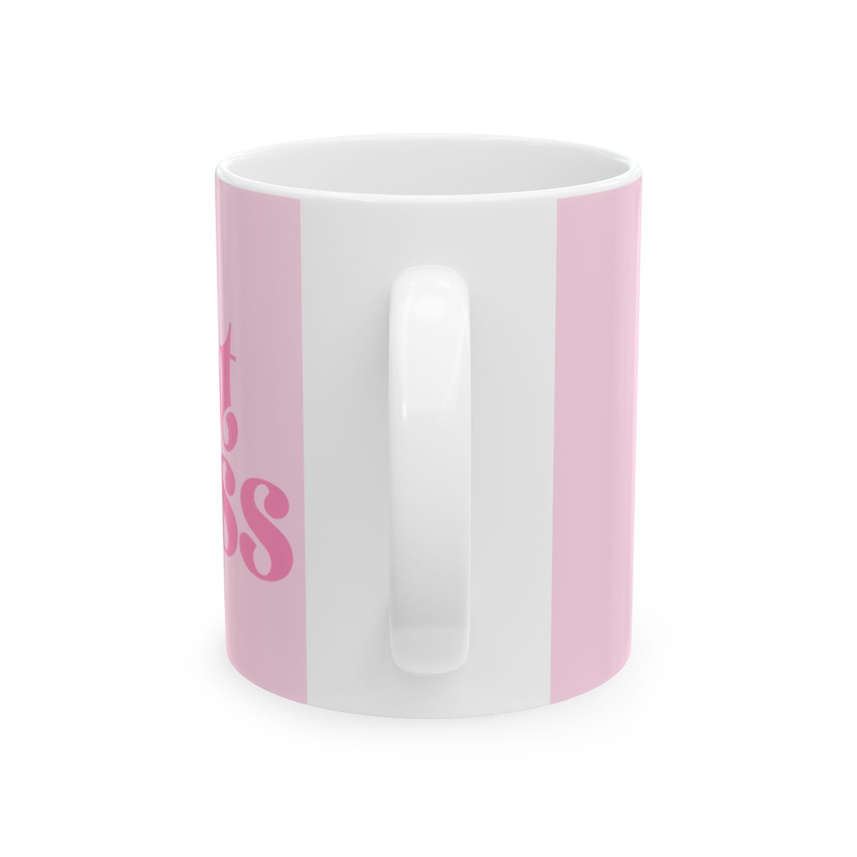 Hot Mom Mug | Pink Retro Script Ceramic Mug | Alix Earle & Ashtin Earle Merch | Earl Meets World Merch - alternate angle 2, merchandise