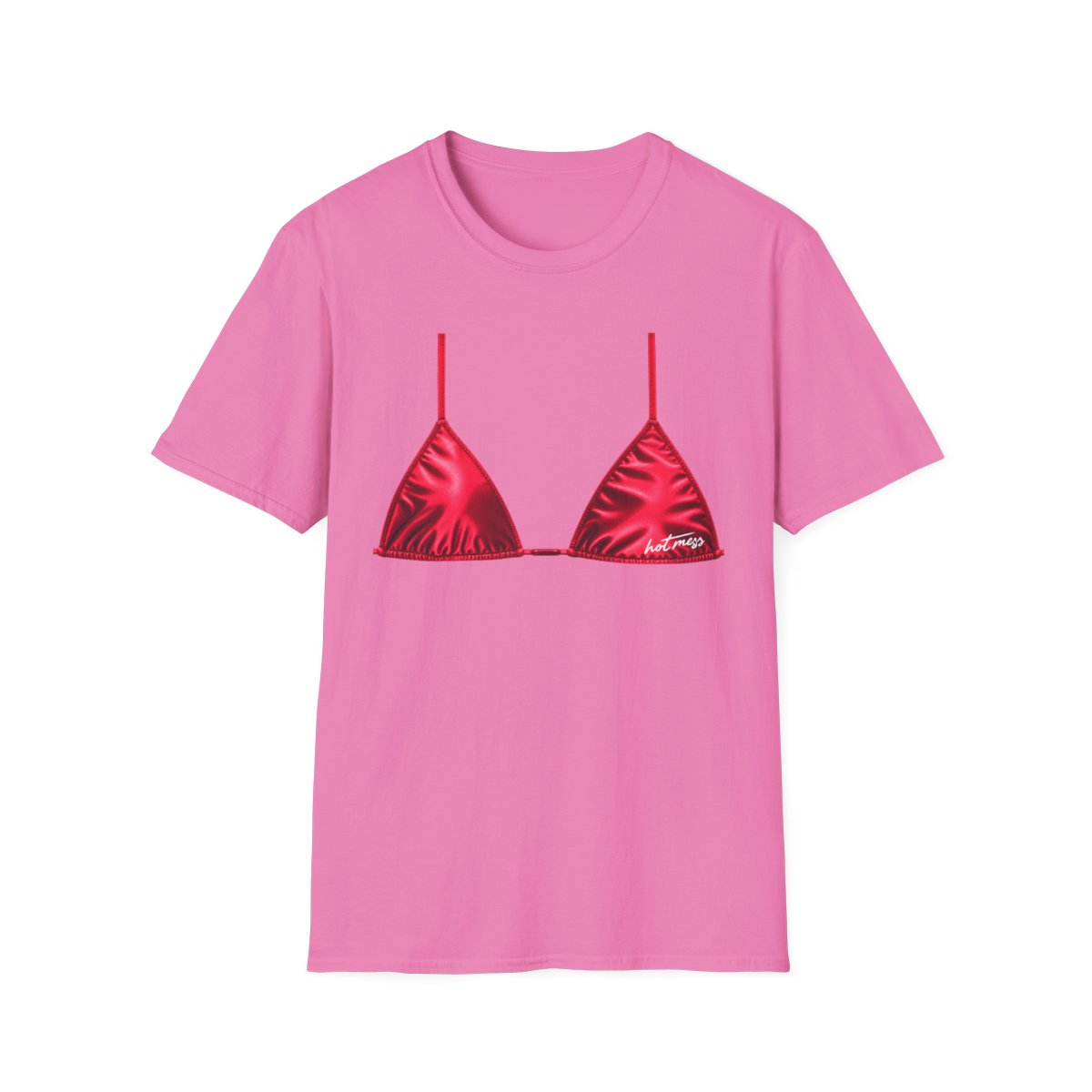 Red Bikini Top T-Shirt | Summer Beach Graphic Tee | Alix Earle & Ashtin Earle Merch | Earl Meets World Merch - alternate angle 4, merchandise