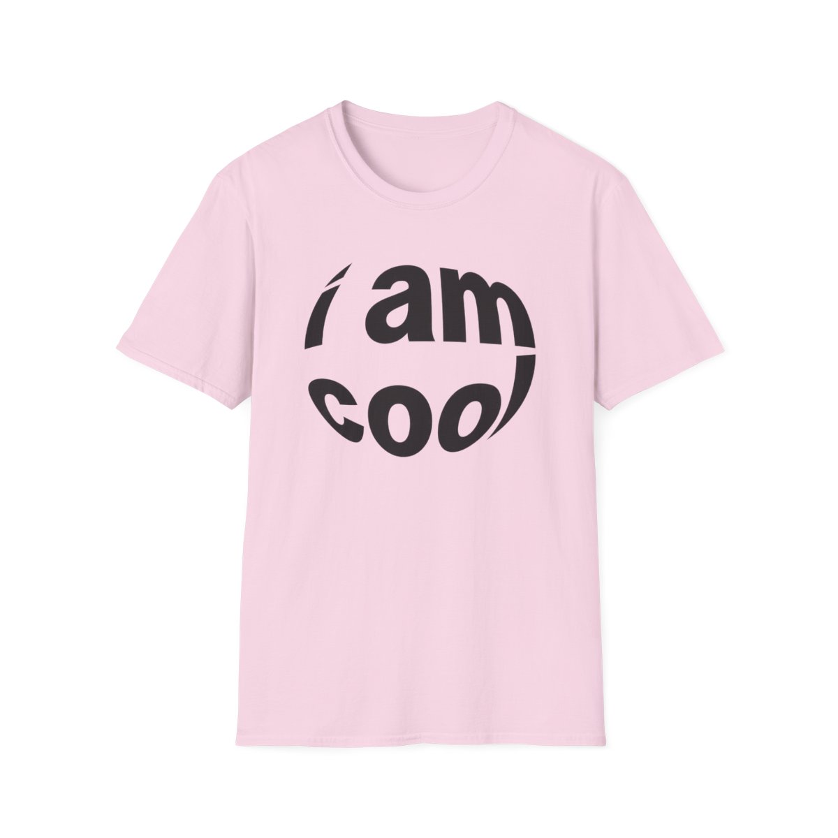 I Am Cool T-Shirt | Minimal Black Typography, Casual Statement Tee | Ashtin Earl Merch - alternate angle 3, merchandise