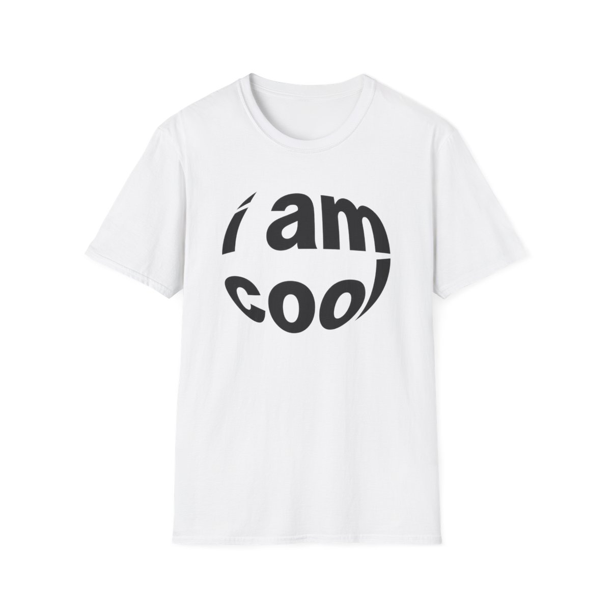 I Am Cool T-Shirt | Minimal Black Typography, Casual Statement Tee | Ashtin Earl Merch - Official T-Shirts merchandise