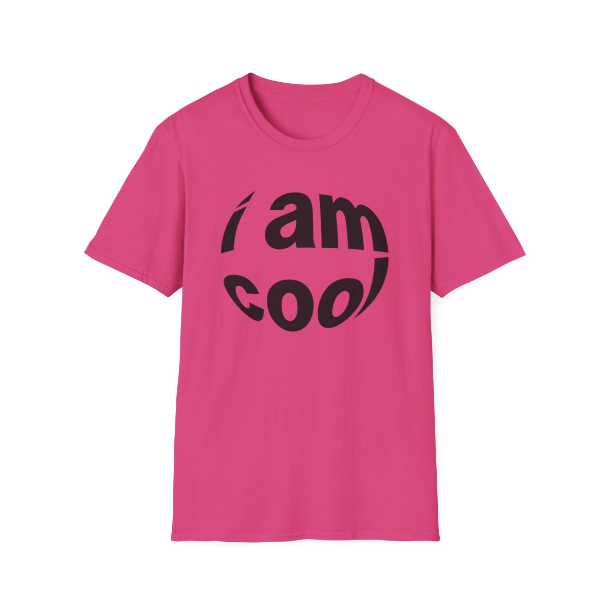 I Am Cool T-Shirt | Minimal Black Typography, Casual Statement Tee | Ashtin Earl Merch - alternate angle 4, merchandise