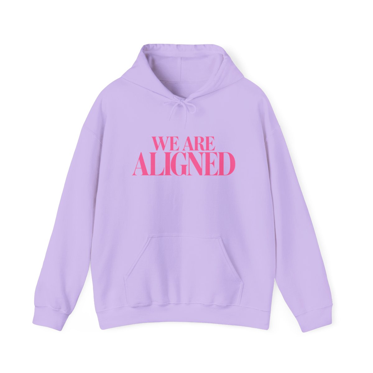 We Are Aligned hoodie | motivational typography sweatshirt | Ashtin Earl Merch - alternate angle 3, merchandise