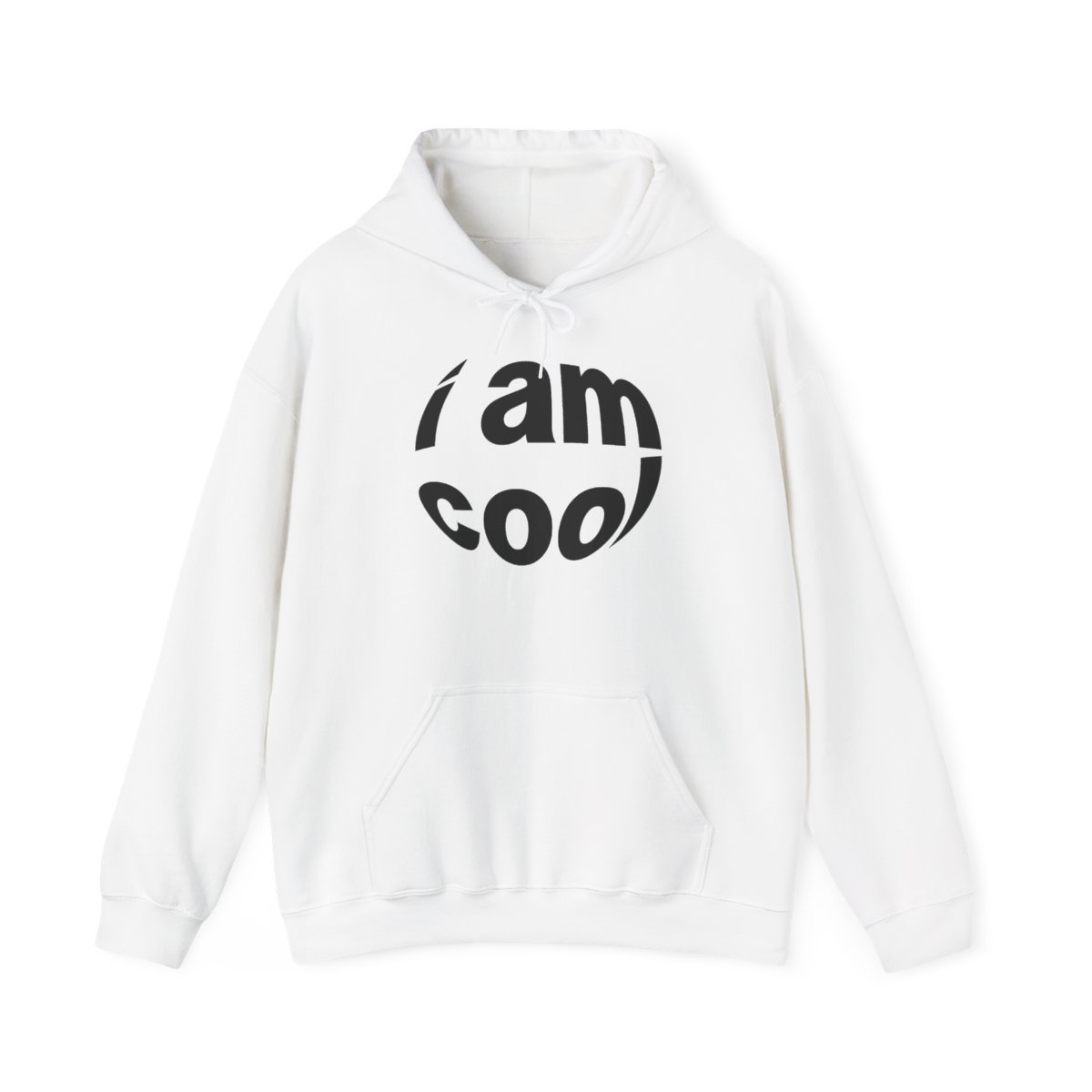 I am cool circle logo Hoodie | Minimal Typography Pullover | Ashtin Earl Merch - Official Hoodies merchandise